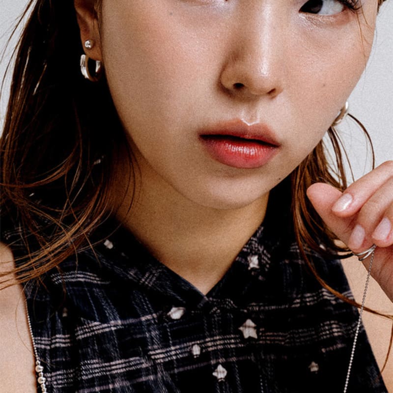 SCALETTO UR002 Ball and Hoop Earrings