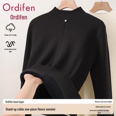 Audiffren Women's Slim Fit Thermal Turtleneck Sweater
