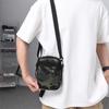 Men's Camouflage Print Mobile Phone Bag Shoulder Bag Small Square Bag