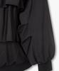 Armani Exchange Women'S Logo Jacquard Padded Blouson Jacket _Black_A426110503