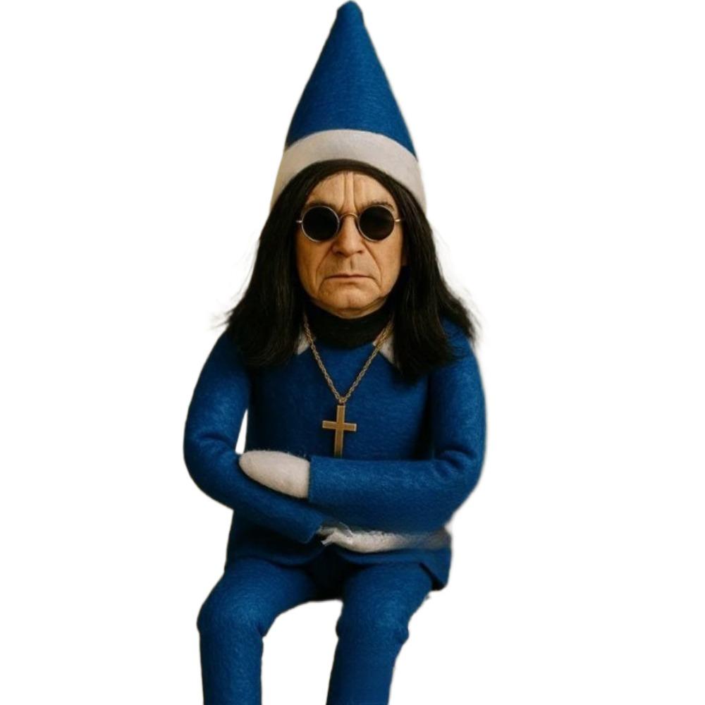 Roztomilá vánoční elfí panenka Měkká vánoční dekorace Nová panenka Ozzy Elf Nový rok