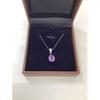 Used Silver 925 Amethyst Amethyst Necklace