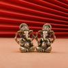 Vintage Brass Lord Ganesha Statue Buddha Ornaments Elephant Hindu God Sculpture Figurines Home Office Decoration Buddha Statues