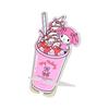 Gourmandise Sanrio Characters Die-Cut Acrylic Smartphone Stand, My Melody, SANG-127MM, Pink