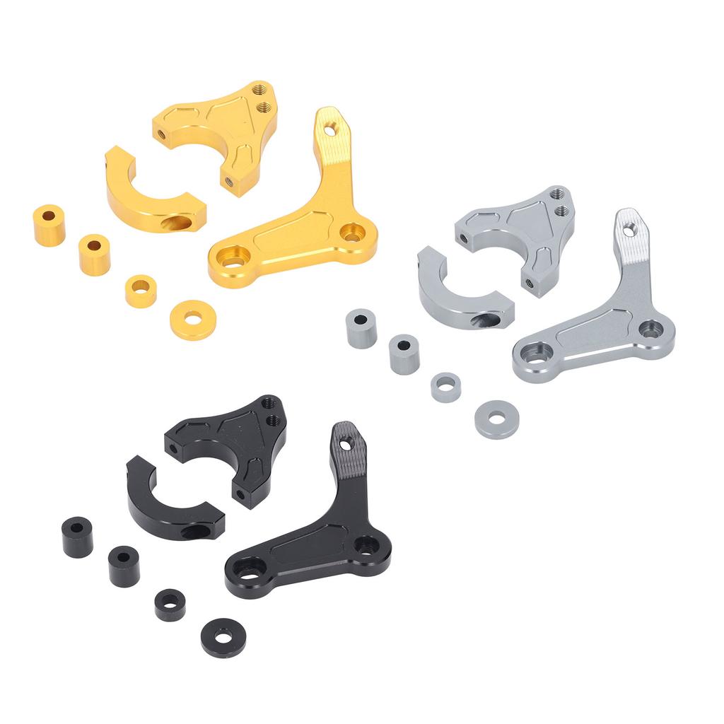 Motorcycle Steering Damper Stabilizer Bracket Adjustable Aluminum Alloy Lightweight for XMAX300 2017