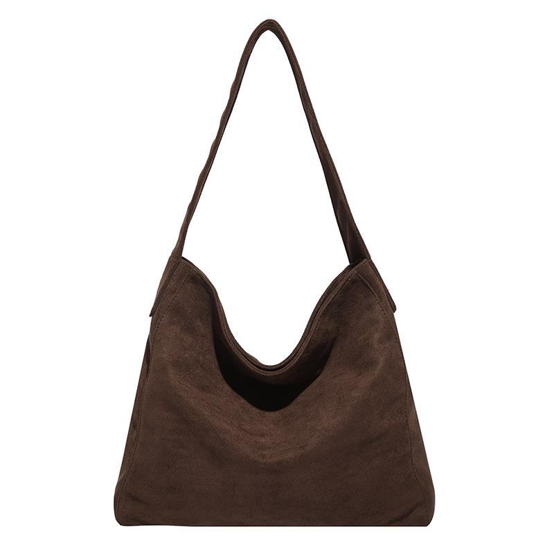 Autumn and Winter Leopard Print Bag Women's New Retro Fashion Large-capacity Shoulder Bag Commuter Tote Bag