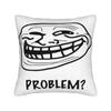 Orange Frutiger Aero Person Pillowcase Polyester Cushion Cover Decorative  Pillow Case Cover Home Square cm