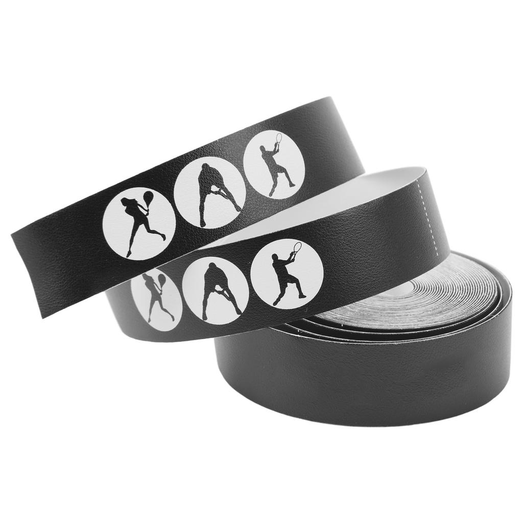 Racket Head Tape 24mm PU Anti Scratch Tennis Racket Head Guard Protective Sticker for Sports 5M