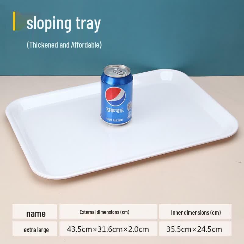 Qiwei Melamine Rectangular Serving Tray
