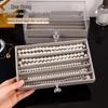 Elegant Multifunctional Jewelry Box: Dustproof Organizer for Necklaces, Earrings, and Rings