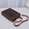 Portable Writers Messenger Wood Box Handmade Postman Bag Artist Tool Bag  Writer Series