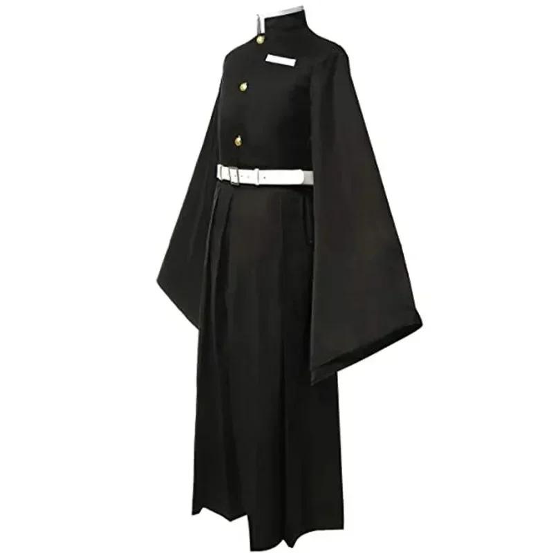 Anime Yaiba Tokitou Muichirou Costumi Cosplay Uniforme Kisatsutai Parrucca Costume per Festa di Halloween