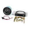 2" 52MM Black Water Temp/Oil Temp/Oil Press psi/Volt/Fuel Level Gauge Car Meter With Bracket Pod Holder For Gasoline Car 12V