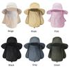 Sombrero de pesca con protección UV para hombres y mujeres, protección solar de verano al aire libre, sombrero de ala ancha impermeable