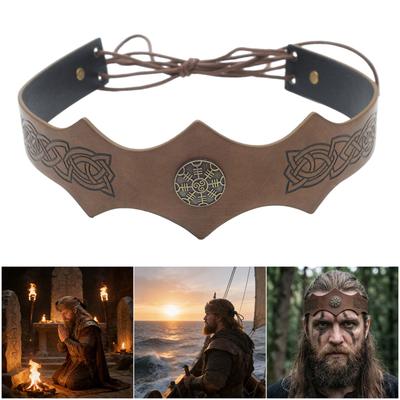 Premium Cosplayer King Crowns Headgear for Ancient Roman Gladiators Costume and Role Playing Event