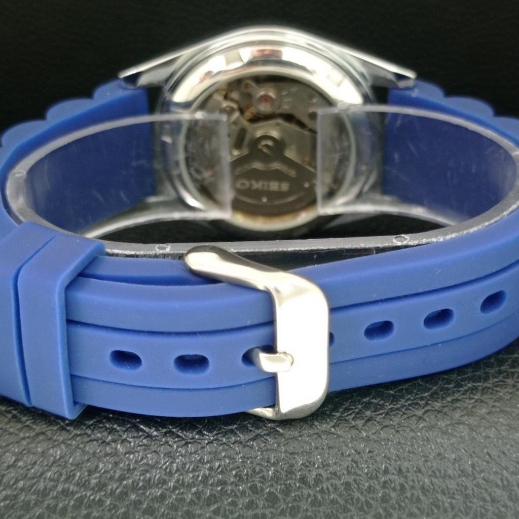REFURBISHED SEIKO 5 AUTOMATIC 6309A VINTAGE JAPAN MENS BLUE DIAL WATCH A442499-1