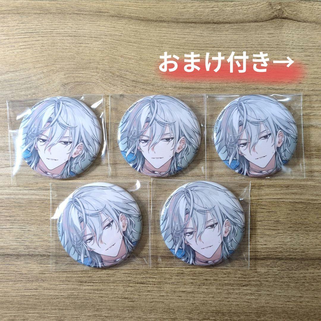 

[USED] 5 pieces Doumeki Sen can badges, B s Log, EiTori, Animate Cafe, photo cards