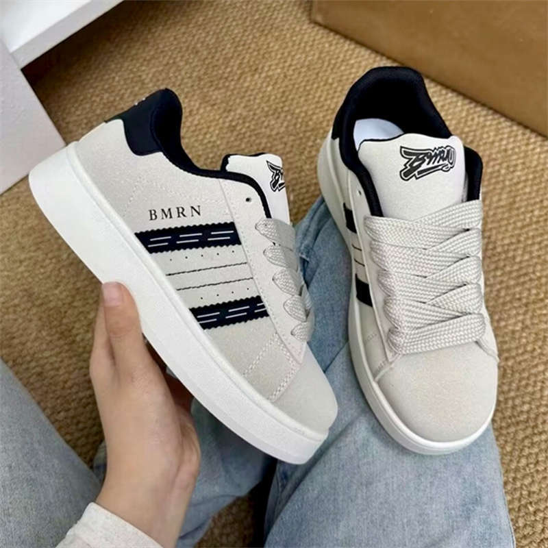 Pantofi sport casual de toamnă pentru femei, cu talpă groasă, ușori, pantofi de skate cu talpă plată pentru cuplu, pantofi tip pâine