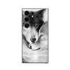 Case for Samsung Galaxy S24 Ultra The Wolf and the She-wolf Black and White Animal
