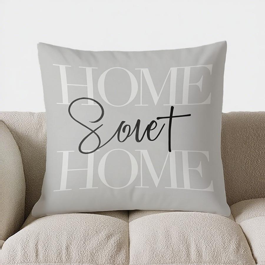 Home Decor Floral Greenery Eucalyptus Pillow For Home Pattern Cushion Cover Suitable For Sofa Bedroom Car Pillow Cover