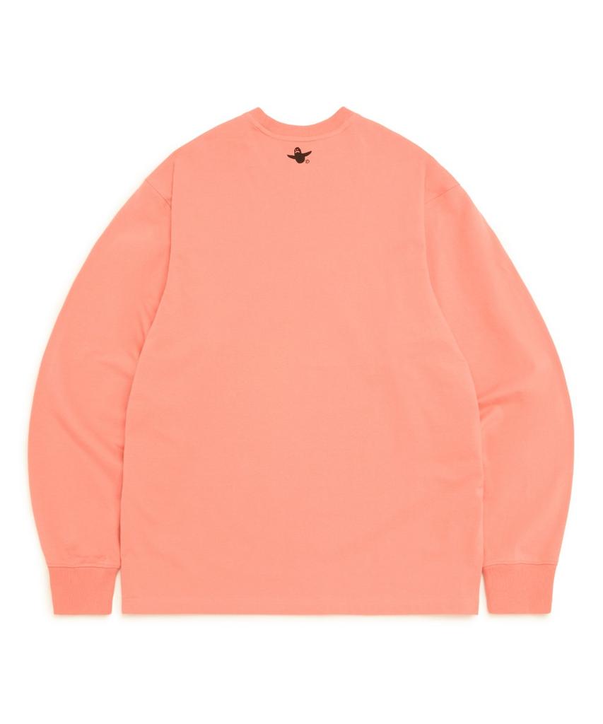 Mark Gonzales Mg Collage Graphic L/S T-Shirt - Pink