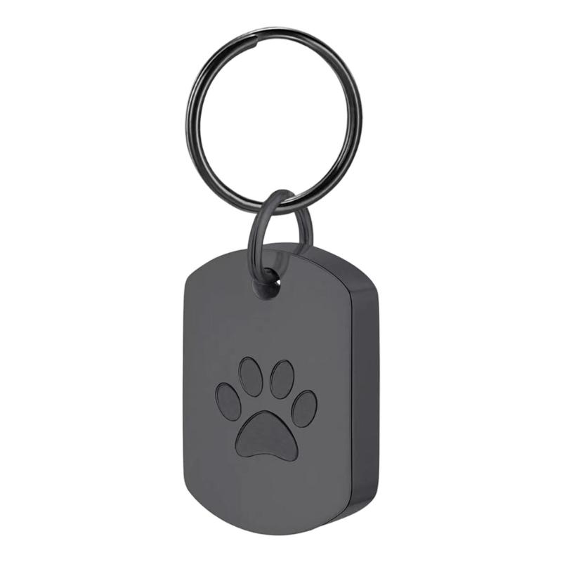 Pet Cremation Jewelry for Ashes Pet Urns Keychain with Paws Print for Dog Cats Ashes Animal Lover Keepsakes Gift