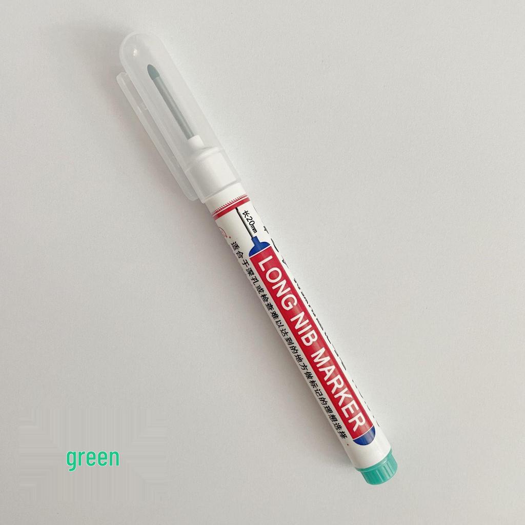20mm Deep Hole Long-Head Multi-color Quick-Dry Waterproof Tile & Woodworking Marker Pen