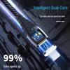 Zinc Alloy 3A Fast Charging Magnetic Cable for Apple, Android, Type-C