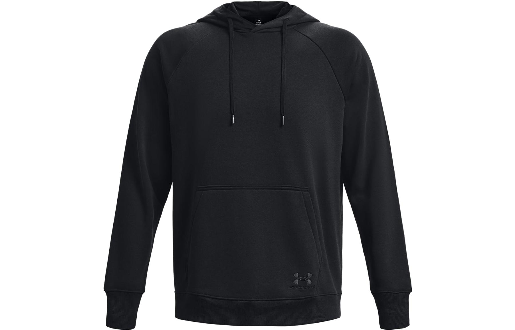 Свитшот Under Armour однотонный мужской Черный 1378598-001 XXL