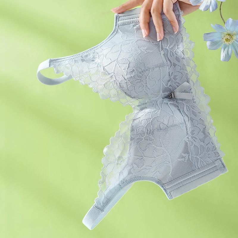 Underwear Women Gather Without Steel Rings Bra Anti Sagging Adjustable Lace Collection Accessory Bra
