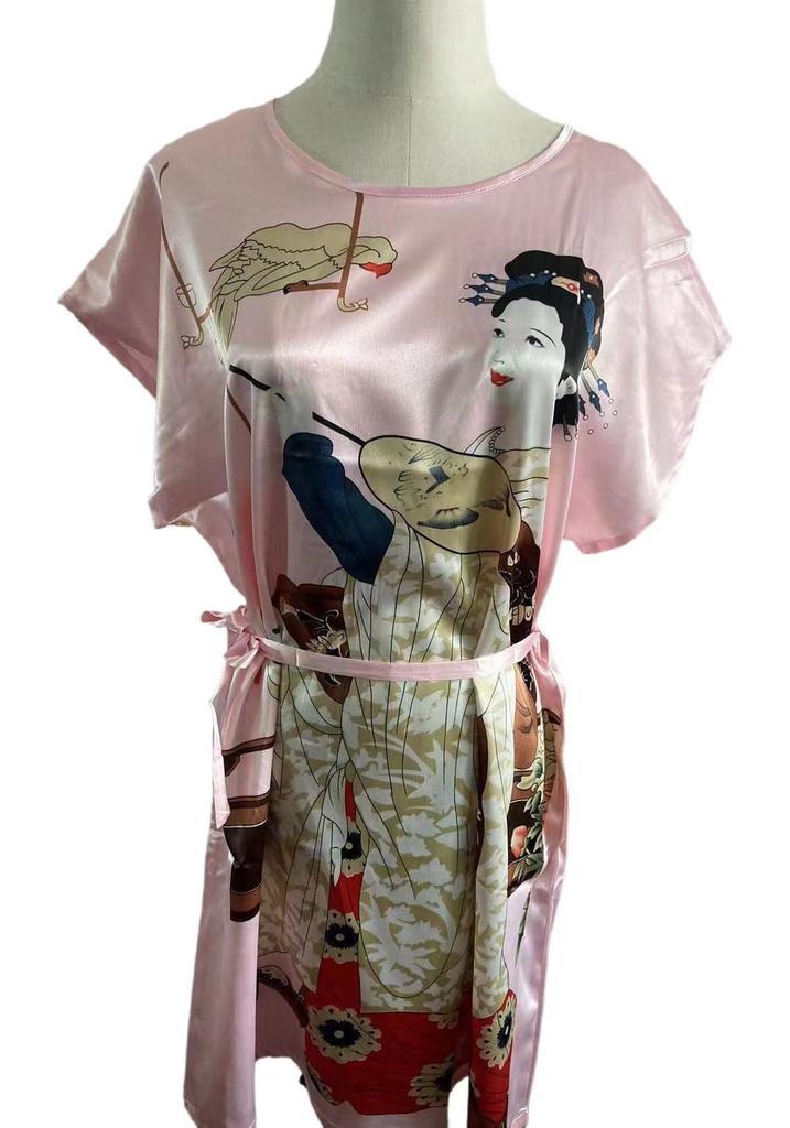 Special Offer: Silk Tang Suit Qipao Pajamas Bathrobe