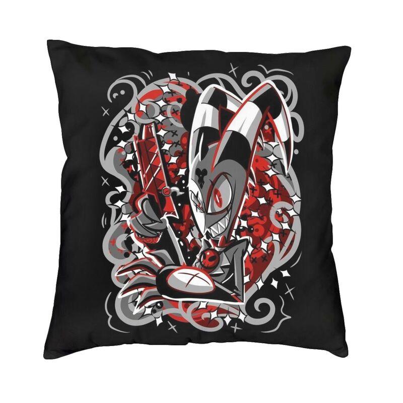 Funny Cartoon Comics Tv Helluva Boss Throw Pillow Case Decoration Custom Square Cushion Cover 40X40 Pillowcover For Living Room