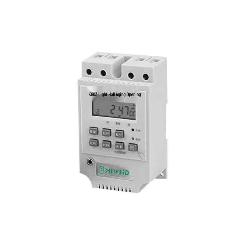 MIWHD Light and Time Controlled Switch for Street Lights