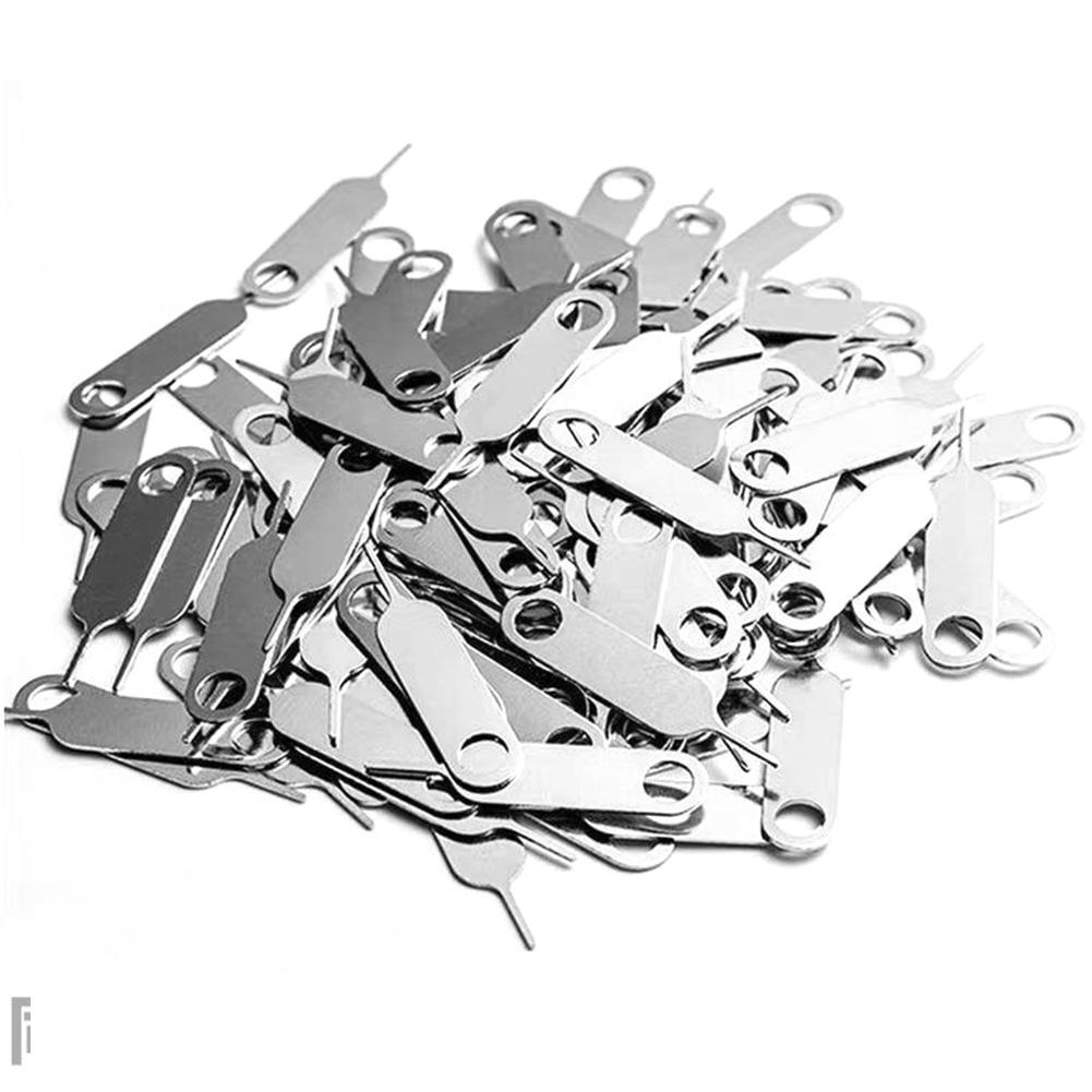 

20 шт. Універсальний інструмент для видалення лотка для SIM-карти, інструмент для виштовхування шпильки з нержавіючої сталі, відкривач для голок, виштовхувач для більшості мобільних телефонів, смартфонів E