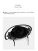 Vintage Y2K Crossbody Motorcycle Bag: Retro European and American Design