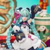 18cm Hatsune Miku Cute Desktop Chinese Style Fashion Panda Action Figure, Cute Girl Model PVC Collectible Figure Ornament
