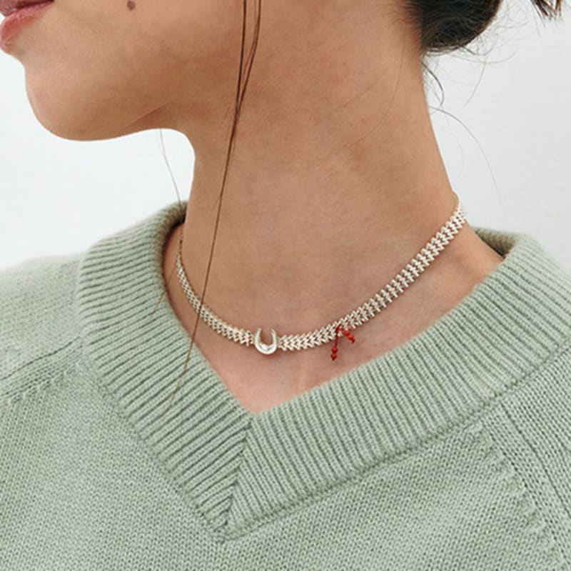 

NEBR large horseshoe 36N Silver
