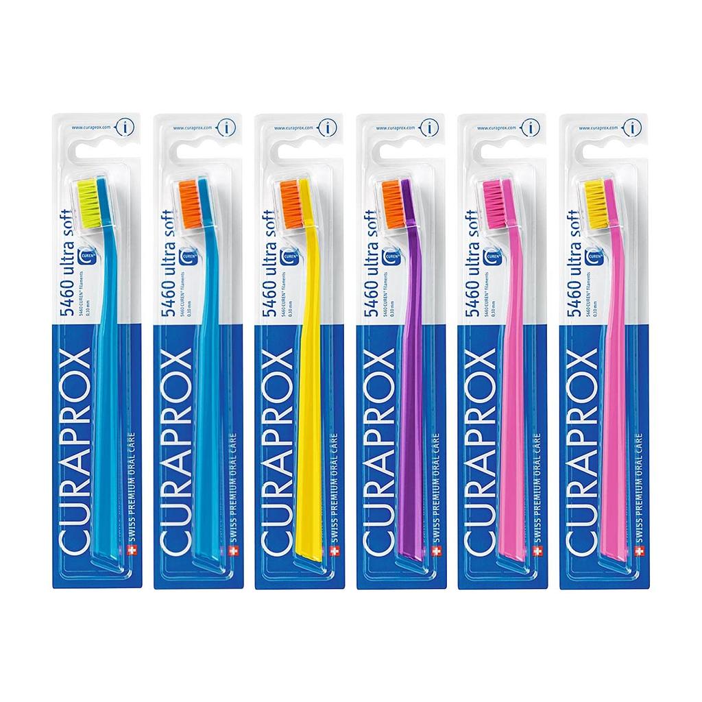 CURAPROX Toothbrush CS5460 set Blister pack flocked hairs Ultra soft 6-piece (bulk purchase/any color) 5,460