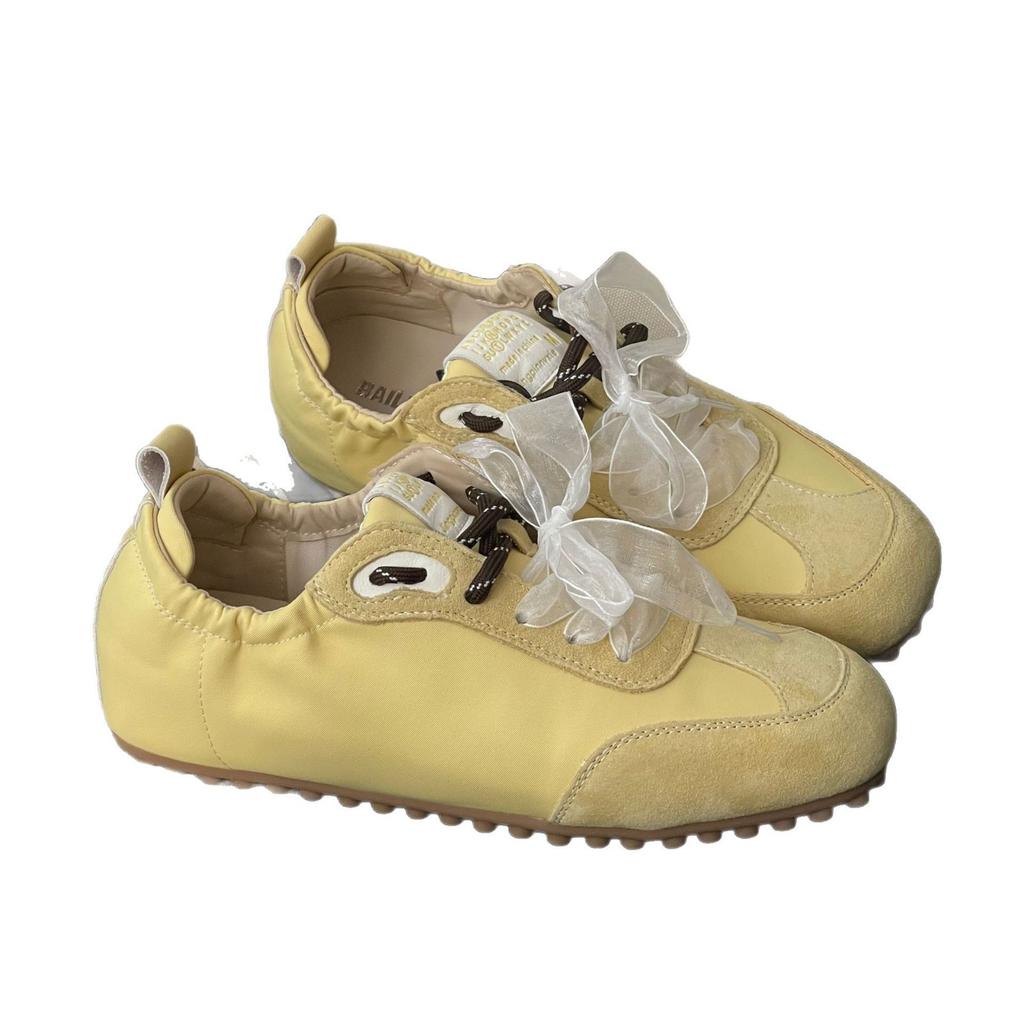 Neue Leder-Flachboden-Bequem-Leicht-Farbabstimmung-Mode-Freizeit-Weiße Schuhe