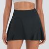 Jupe de tennis d'été 2025 à séchage rapide pour femme, short intérieur antidérapant, jupe-short de sport hautement élastique pour la course à pied et le yoga