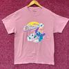 Disney Lilo Stitch Ohana Surfs Up Stitch Pink T-Shirt