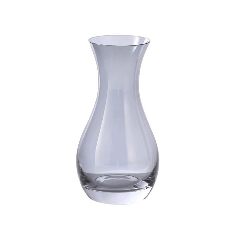 Mini Ins Style Glass Bud Vase, Small Clear Hydroponic Flower Vase, Tabletop Floral Decor for Home Dining Hotel Wedding
