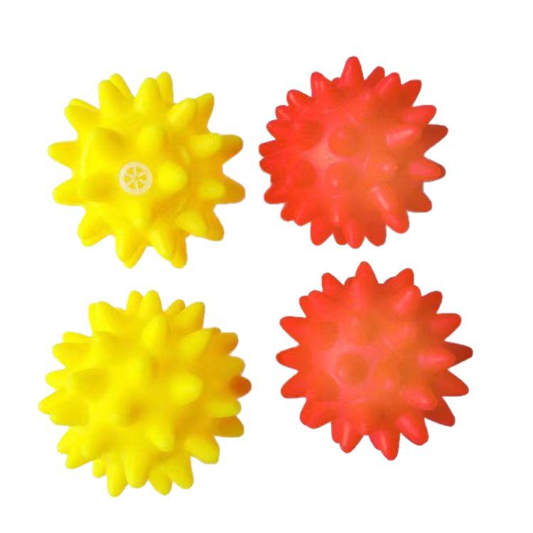 Silicone Spiky Ball Sound-Making Pet Toy for Dogs
