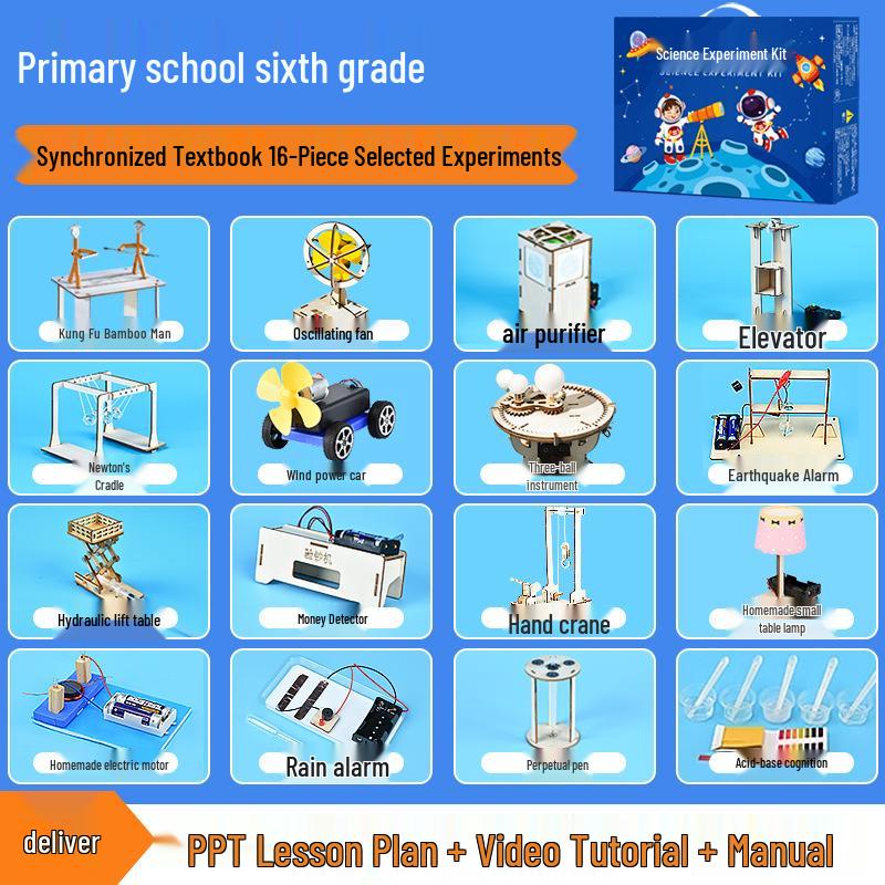 June 61 Science Experiment Set for Kids: DIY Technology & Educational Toys