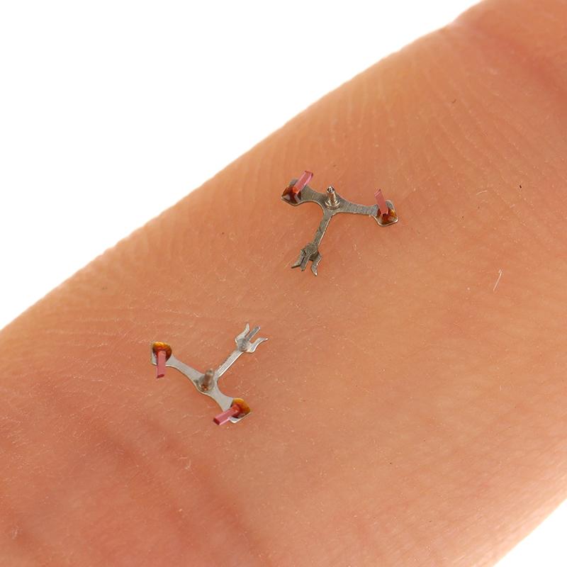 2 Pcs 46943 46941 Movement Escapement Movement Parts Fork Fit Watch Replace Movt Repair Spare Parts
