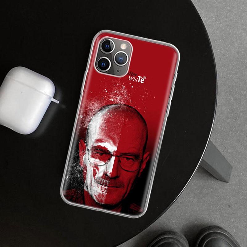 Breaking Bad WalterWhite Phone Case Cover for iPhone 11 12 13 Mini 14 15 Plus 16 Pro Max 17 Air 7 8 + SE Art Customized Fundas 1
