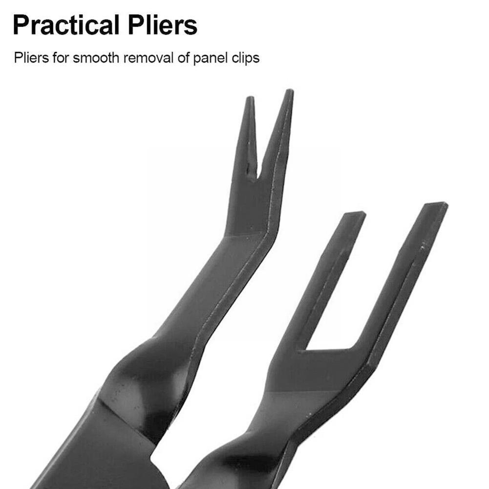 Kleště na obrubu dveří auta Kleště na demontáž nástrojového panelu Fascia Plastová západka Čalounění Nástroj na demontáž nýtů Kleště I1U8