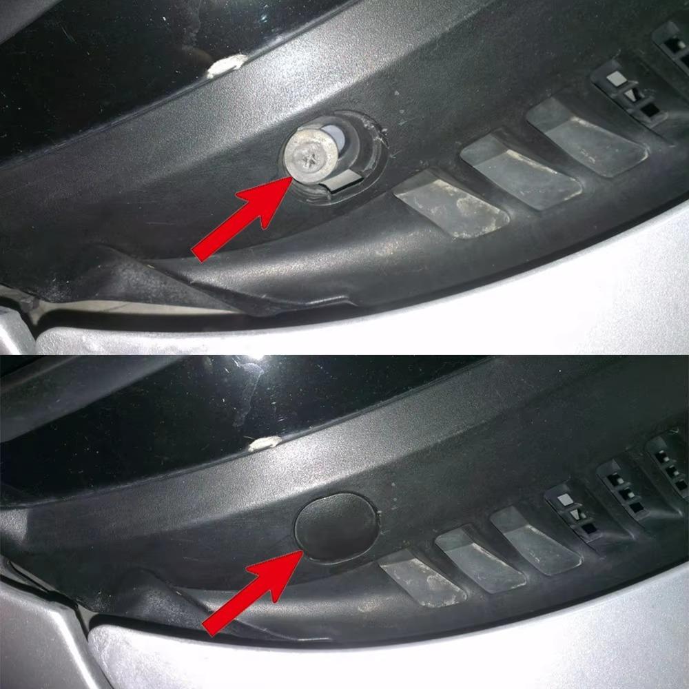1x Car Front Windshield Wiper Cowl Grille Cap Screw Cover Protector For Mazda 3 BK MX5 Miata NA NB NC RX7 Millenia E01650796 NEW