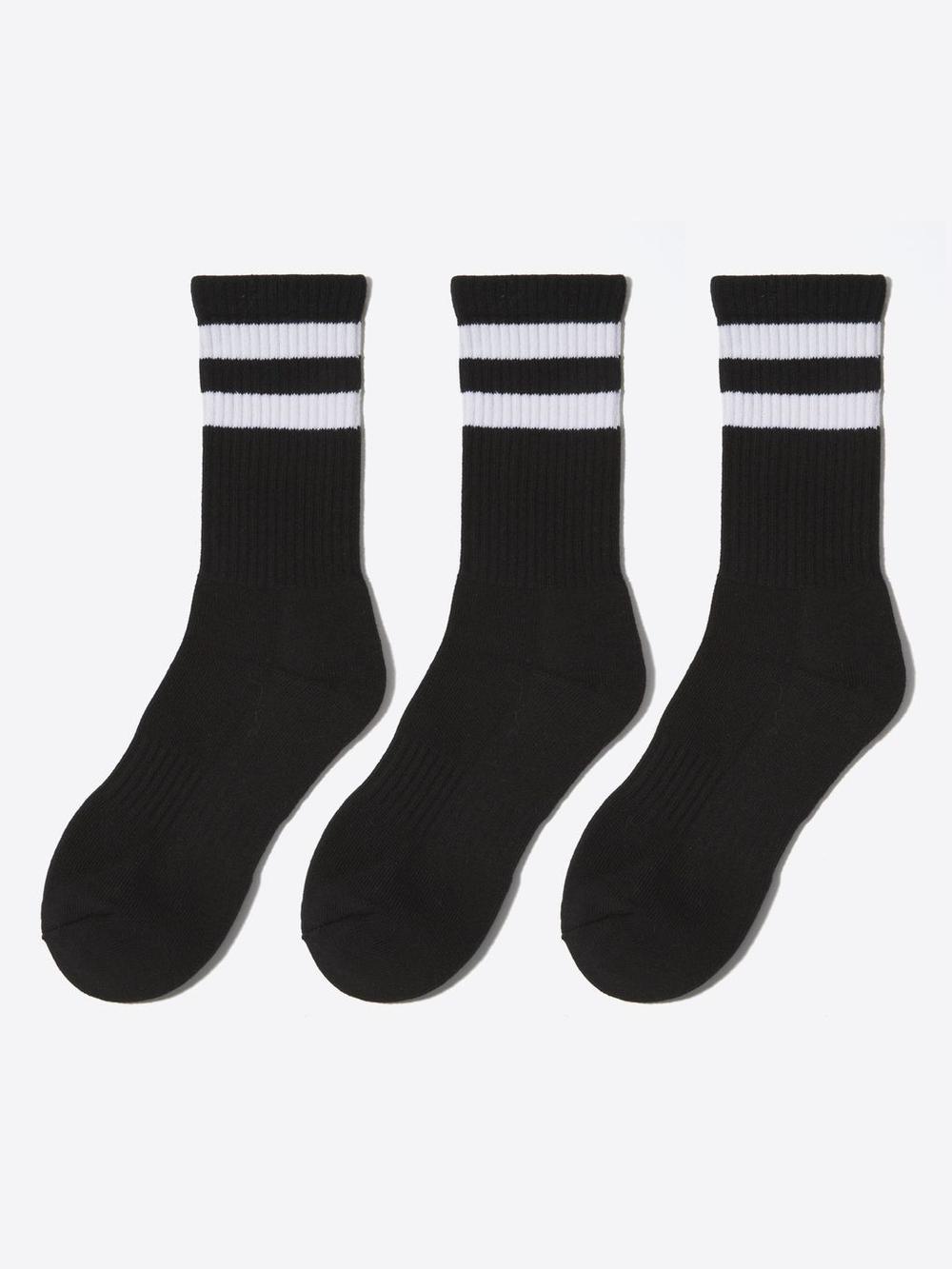 [Standard] Sports 3-Pack Crew Socks HPAO3EA915
