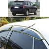 For Jeep Compass 2009 2010 2011 2012 2013 2014 2015 2016 Car Sticker Plastic Window Glass Wind Visor Rain/Sun Guard Vent Parts